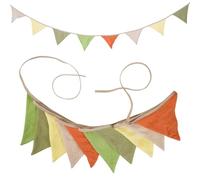 Treer Bandierine Colorate Autunnali Compleanno Bandiere Triangolari Ghirlanda di Bandierine Decorazione Festa Festone Striscione (Primavera)