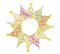 Treer Bandierine Colorate in Tessuto,Compleanno Bandiere Triangolari Ghirlanda di Bandierine Decorazione Festa Festone Striscione per Compleanno Giardino (J)