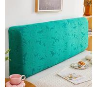 Treer Copri Testata Letto Matrimoniale Singolo, Copertura per Testiera Girasole 3D Copertura Protettiva Elastica et Lavabile Antipolver per Decorazione All-Inclusive (Verde scuro,120cm)