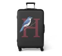 Treer Copri Valigia Elasticizzato Grande Media Piccola, Valigia Coprivaligia Elastico Bagaglio da Viaggio Copertura Lavabile Ottimo per 18-32 pollici (lettera H,S)