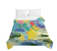 Treer Estivo Trapunta Singolo Matrimoniale,Copriletto Multiuso con Imbottitura Cotone, 3D Stampato Pittura ad Olio, Leggero e Lavabile, Trapunte Trapuntato in Microfibra (Pittura ad olio 4,230x280cm)