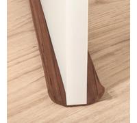 Treer Paraspifferi Sottoporta Stoffa da 70-90 cm, Paraspifferi Porta Ingresso Universale Tessuto Lavabile Antispifferi e Para Spifferi con Porte Fino a 5 cm di Spessore (Venature del legno 5)