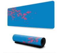 Treer Sakura Modello Tappetino Mouse, Tappetino Mouse XXL/XL/L, Tappetino Mouse Gaming con Base Gomma Antiscivolo e Bordi Cuciti, Mouse Pad per Ufficio e Casa (Sakura 5,600 * 300 * 3mm)