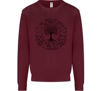 Trees Che Mondo Meraviglioso Ambiente Uomo Felpa Maglione