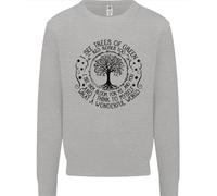 Trees Che Mondo Meraviglioso Ambiente Uomo Felpa Maglione