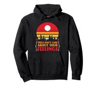 Trees Don't Care About Your Feelings Disco Golf Basket Divertente Felpa con Cappuccio