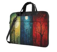 Trees In The Moonlight Borsa Per Laptop Laptop Case 15.6 Pollice Borse Per Computer Imbottito Copertura Del Manicotto Per Le Donne Uomini