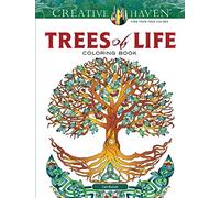 Trees of Life Coloring Book