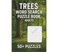 Trees Word Search Puzzle Book: Word Searches with Easy to Read Print about Oaks, Pines, Cedars, and More | 6x9 inches, 110 pages | 50+ Puzzles for Nature Lovers and Puzzle Fans