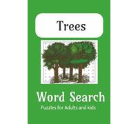 Trees Word Search Puzzle: Word searches with easy to read print about Trees,Different types and More | 6x9 inches | 110 pages | 50+ puzzles ... Gift for holidays,vacation and fun.