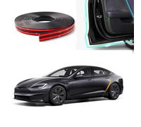 Treesiche Guarnizione portiera auto per Tesla Model Y 2020-2024 Guarnizione portiera auto Striscia insonorizzante in gomma Guarnizione antivento Kit riduzione rumore del vento