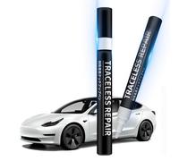 Treesiche Penna per la riparazione dei graffi dell'auto per Tesla Model Y X S 3 Highland Penna per ritocchi della carrozzeria dell'auto Penna per la riparazione dei graffi dell'auto (bianco perla)