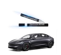 Treesiche Penna per riparazione graffi auto Applica solo per Tesla Model 3 Highland Car Body Touch Up Paint Pen Cancella graffi auto Penna per riparazione Applica (Stealth Grey)