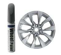 Treesiche Vernice Per Cerchi In Lega Per Tesla Model 3 Highland 19” Nova Cerchi Nuova Vernice Per Ritocchi 12ml Riparazione Pennello Graffi (Vapore Liquido)