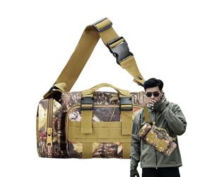 Treestand - Borsa per la conservazione frontale Treestand, borsa a tracolla impermeabile, borsa da caccia con supporto per albero di grande capacità, con più borse, accessorio