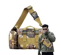 Treestand, borsa portaoggetti Treestand, borsa per la vita da trekking, borsa da caccia per albero di grande capacità, con diverse tasche, per supporto per albero per, Foglie morte, Se