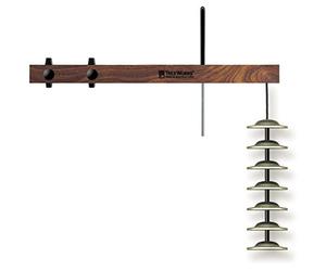 TreeWorks Chimes TRE01 - Albero piatto da dito con 7 piatti verticali, battitore e supporto