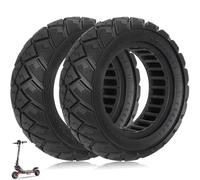 TREFAN 9 x 3,0 - 5,5 pneumatici completi per Kukirin G2 pro scooter elettrico, 9 x 3,0 - 5,5 fuoristrada, ruote di ricambio anteriore/posteriore, 9 pollici, antiscivolo, antiforatura (2 pezzi)