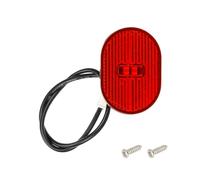 TREFAN Fanale posteriore per scooter elettrico, luce di stop, compatibile con Xiaomi 4 Pro/4 Lite, fanale posteriore per parafango, scooter elettrico, gruppo fanale posteriore a LED, ricambio