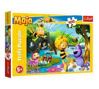 Trefl-100 Elementi, Maia e Amici, per Bambini dai 5 Anni Puzzle, Colore L'ape Maya, GXP-674575