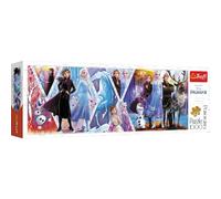 Trefl 1000 Elementi, Paesaggio Ghiacciato II, Panorama, qualità premium, per adulti e Bambini dai 12 anni in su Puzzle, Colore, Die Eiskönigin Disney Frozen 2, 29048