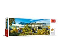 Trefl 1000 Elementi, Panorama, qualità Premium, per Adulti e Bambini dai 12 Anni Puzzle Schliersee Lake Bavarian Alps Germany, Colore al Lago, TRF29035