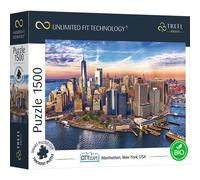Puzzle Trefl UFT: Paesaggio urbano di Manhattan, New York