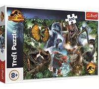 Trefl - Puzzle I dinosauri preferiti di Jurassic World - 300 Pezzi