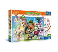 Puzzle Doppio Lato 44 Gatti Super Maxi 24 Pezzi