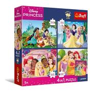 Trefl Puzzle Premium Plus 4 in 1 - Principesse Disney - 1 pz.