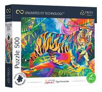 Trefl Puzzle Incontro con la Tigre 500 pezzi