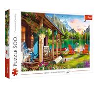 Puzzle 500 pezzi Casa in Montagna
