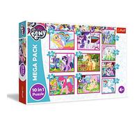 Trefl 90353 Il magico mondo dei pony My Little Pony da 20 a 48 pezzi, 10 set per bambini dai 4 anni in su