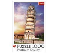 Trefl 916 10441 Turm von EA 1000 Teile, Premium Quality, für Erwachsene und Kinder ab 12 Jahren 1000pcs Pisa Tower, Coloured