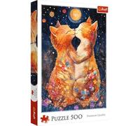 Trefl Bacio al chiaro di luna 500 pezzi-Puzzle fai da te, intrattenimento creativo, per adulti e bambini dai 10 anni in su, Multicolore, 37546