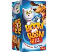 Trefl - Boom Boom: Cats and Dogs, Cagnolini e Gattini - Gioco Di Famiglia Con Campana Per Adulti e Bambini Da 6 Anni In Su, 2314