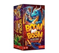 Trefl Boom Boom, Dragoni: un gioco dinamico per la famiglia, divertimento pazzo con campanelle, divertimento per tutta la famiglia, per bambini dai 6 anni in su