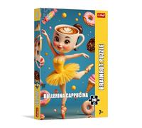 Trefl - BrainRots, Ballerina Cappuccina - Puzzle da 200 pezzi - Puzzle Colorful Surreal Universe, per bambini dai 7 anni in su