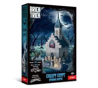 Trefl - Brick Trick: Cripta Spaventosa/Creepy Crypt - Costruisci con i Mattoncini, Mattoncini ECO in Vero Mattone, Riutilizzabili, Kit Creativo per Bambini dai 6 Anni