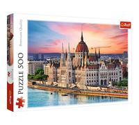 Trefl - Budapest, Ungheria - Puzzle 500 Elementi - Capitale Europea, Luoghi Famosi, Viaggi, Puzzle Fai da Te, Creativo, Divertimento, Puzzle Classici per Adulti e Bambini di Età Superiore a 10 Anni