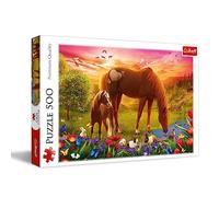 Puzzle 500 pezzi Cavalli al pascolo