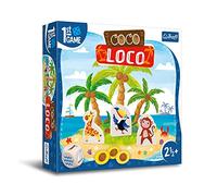 Trefl - Coco Loco, primo gioco da tavolo - Gioco da tavolo per i più piccoli, animali esotici, gioco cooperativo per bambini, elementi di grandi dimensioni, apprendimento attraverso il gioco