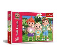 Trefl - Cocomelon, Giochiamo insieme! - Puzzle 30 Tessere - Puzzle Colorati con gli Eroi delle Fiabe, Intrattenimento Creativo, Divertimento per Bambini dai 3 anni
