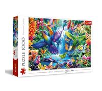 Trefl Colibrì ai Tropici 1000 Pezzi-Puzzle Fai da te con gli Uccelli, Intrattenimento Creativo, per Adulti e Bambini a partire da 12 anni, Multicolore, 10880