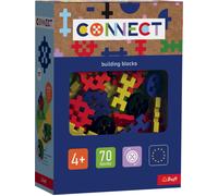 Connect- Basic 70 Boy Trefl Set Boy-70 Mattoncini di Varie Forme, Gioco Creativo per Adulti e Bambini dai 4 Anni di età, Multicolore, 61987