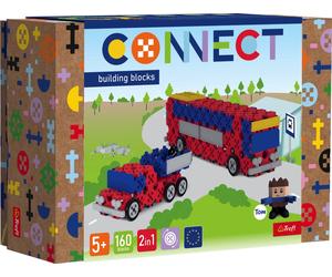Trefl CONNECT M - Camion / Bus 160 Pezzi - 1 pz.