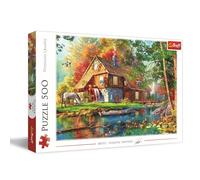 Puzzle 500 pezzi Casetta sul fiume
