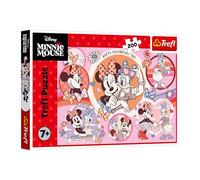 Trefl Disney, Minnie Mouse Habits 200 pezzi-Puzzle colorato con personaggi delle fiabe, per bambini dai 7 anni in su, 13343