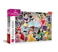 Trefl - Disney, Principesse Disney - Puzzle 1000 Pezzi - Puzzle con le Protagoniste delle Favole, per Adulti e Bambini dai 14 anni