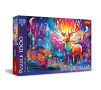 Trefl DreamScapes: Cervo Mistico-Puzzle 1000 Pezzi-Serie di Dipinti dal Mondo dei Sogni, per Adulti e Bambini dai 14 anni, Multicolore, 10933